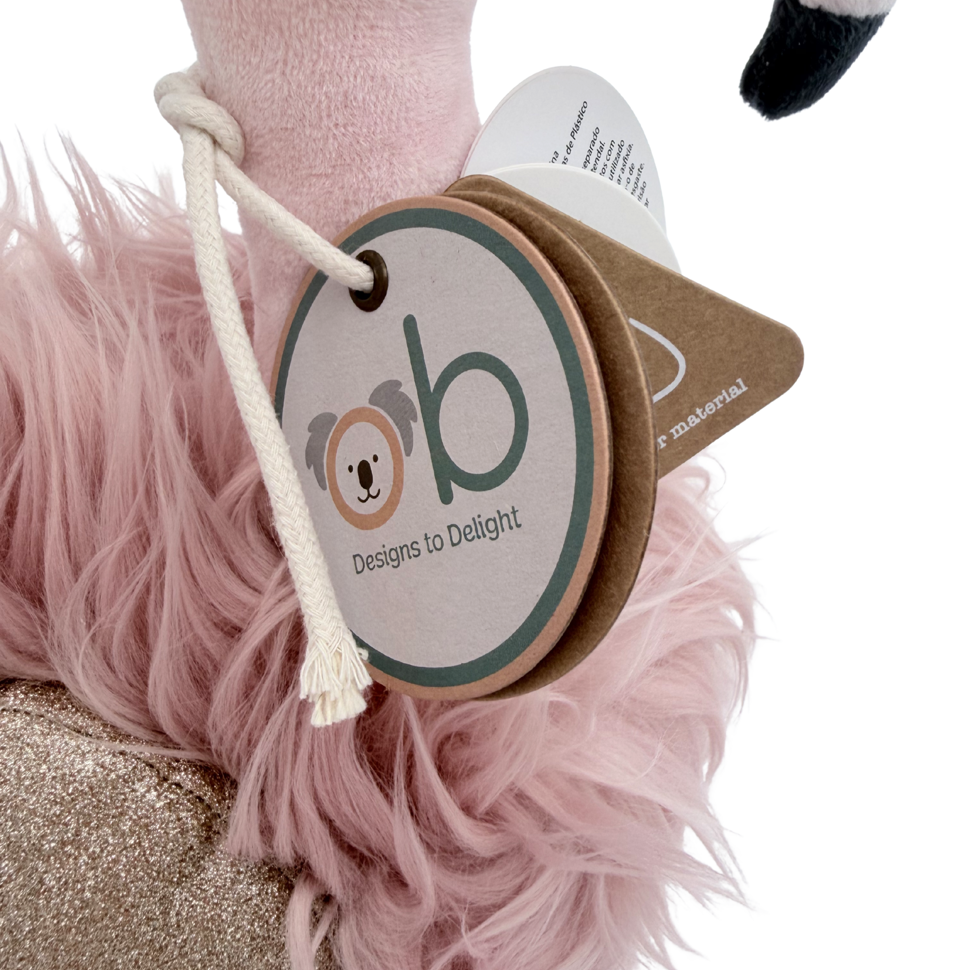 Peluche flamingo — 50 cm