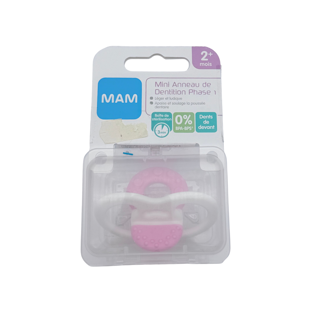 Mini anneau de dentition Phase 1 dès 2 mois