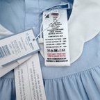 Robe chasuble bleue — 12 mois