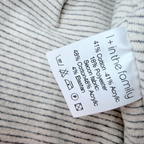 Bonnet bébé écru effet mouton avec petites oreilles - 1-3 mois