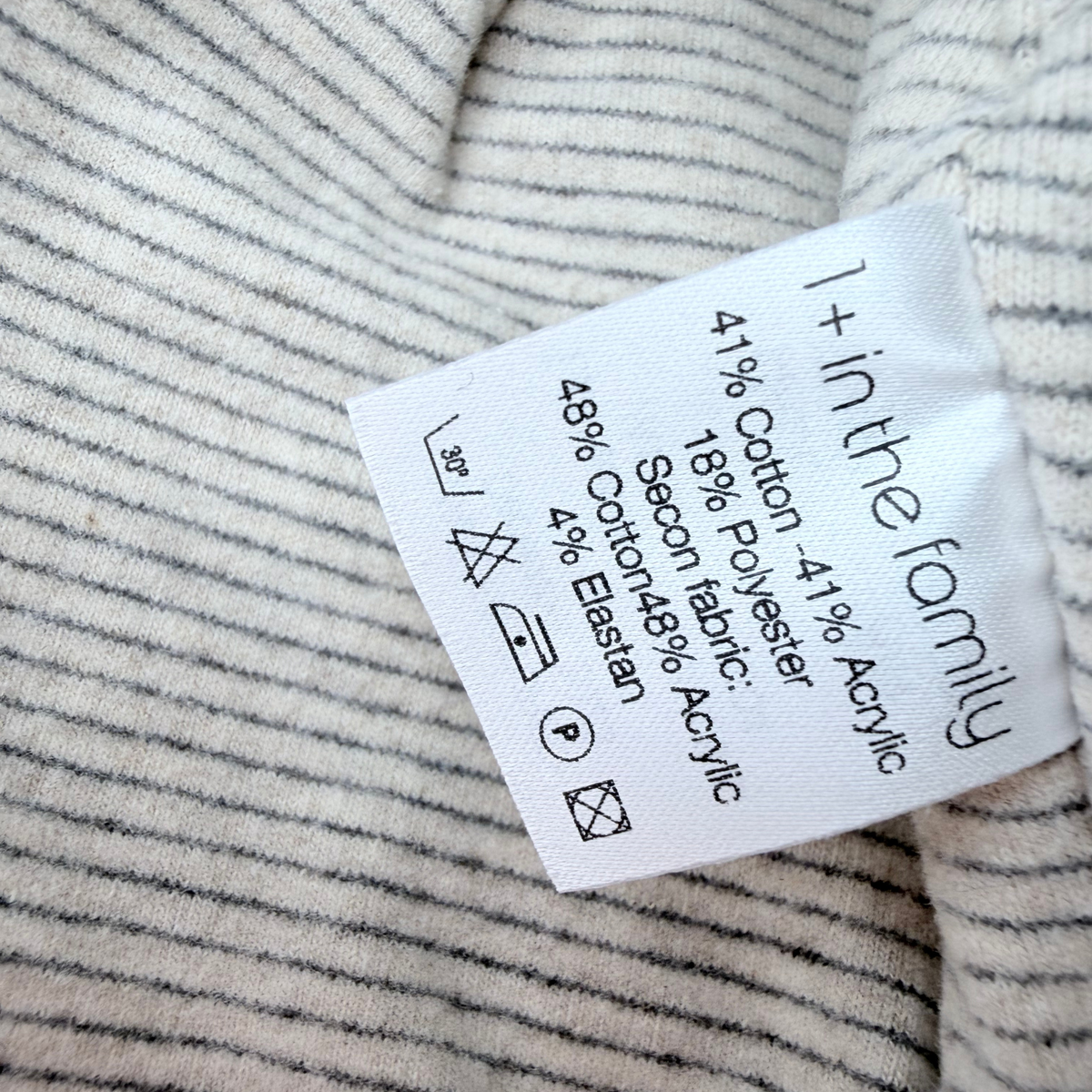 Bonnet bébé écru effet mouton avec petites oreilles - 1-3 mois