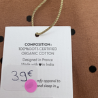 Pyjama bébé jersey Dots Nut — Naissance