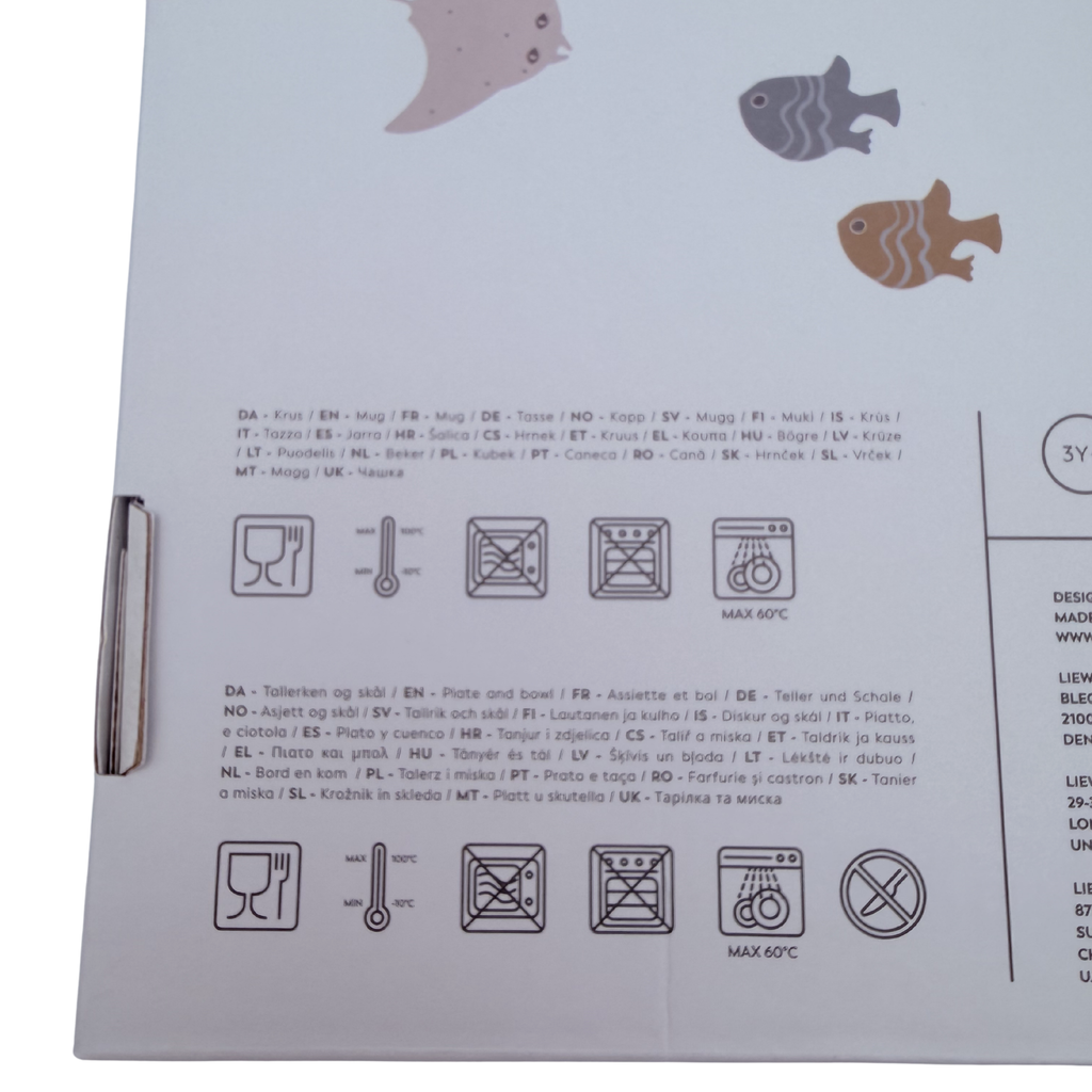 Service de table enfant en tritan - Ocean