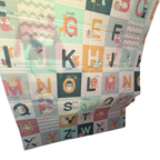 Tapis d'éveil pliable réversible alphabet & animaux — 176 x 147 cm