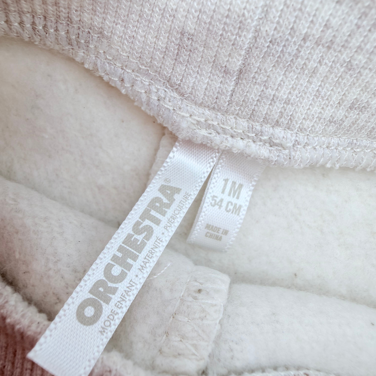 Ensemble bébé sweat et pantalon imprimé animaux - 1 mois