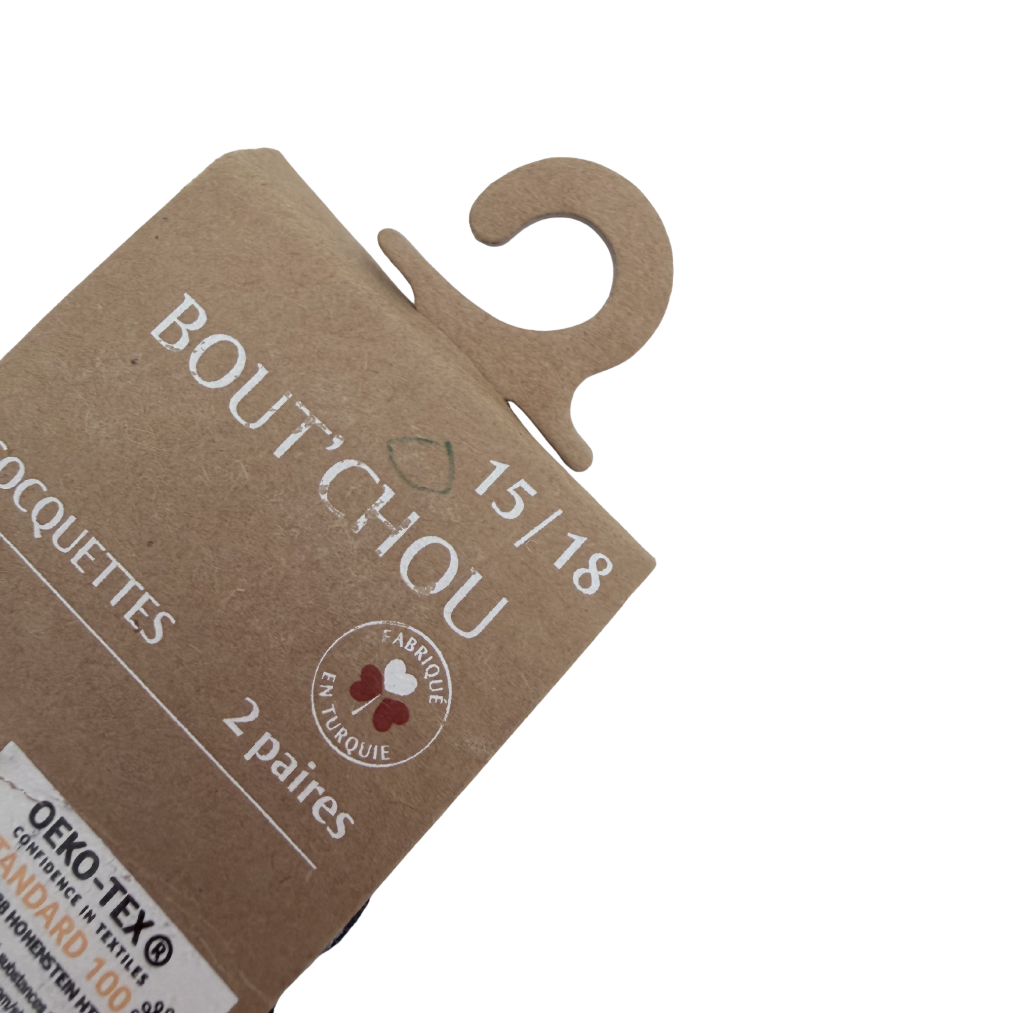 Lot de 2 paires de socquettes - 15-18