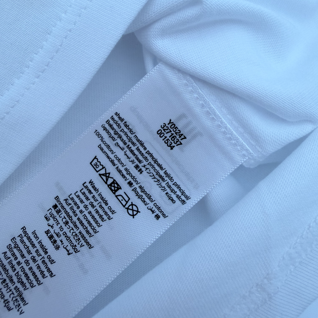 T-shirt blanc “Jolie” — 9 mois
