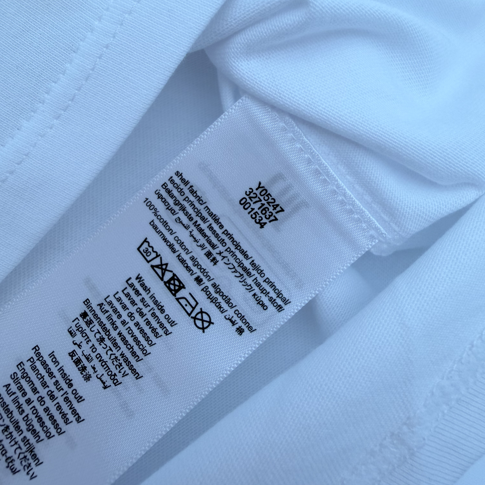 T-shirt blanc “Jolie” — 9 mois