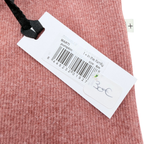 Legging rose en maille côtelée - 6 mois