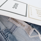 Short en jean clair – 18 mois