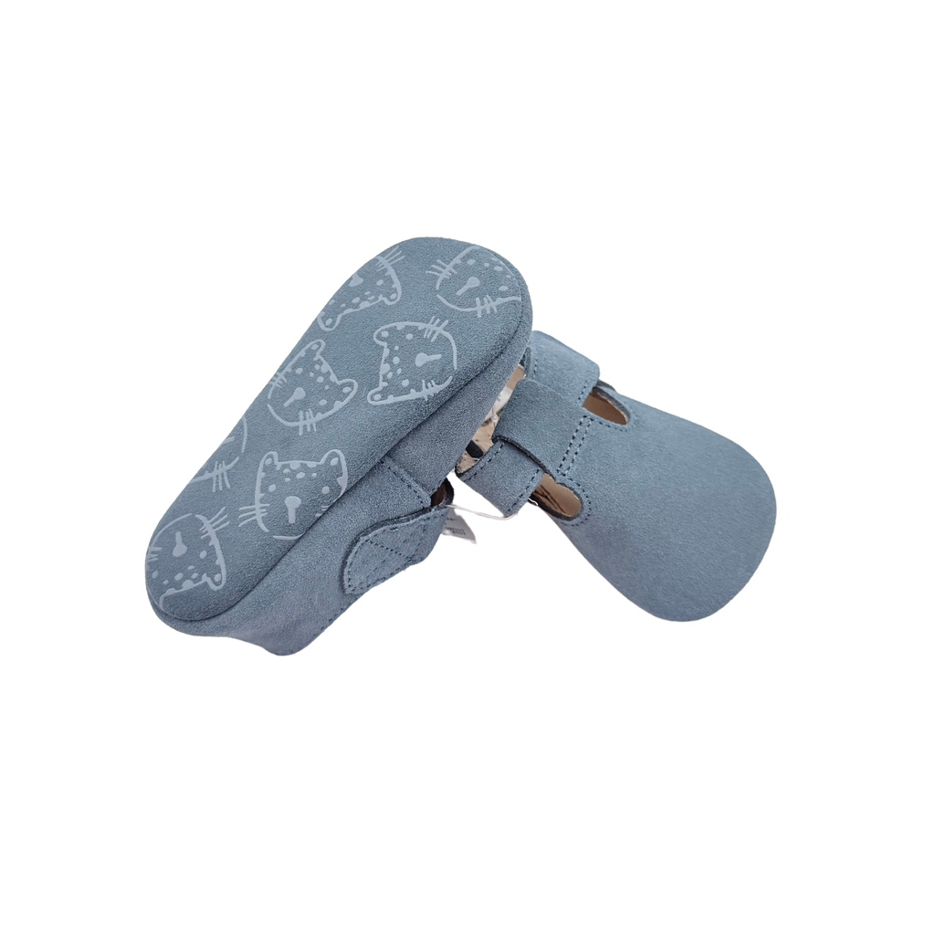 Chaussons bleu marine  - 12-18 mois