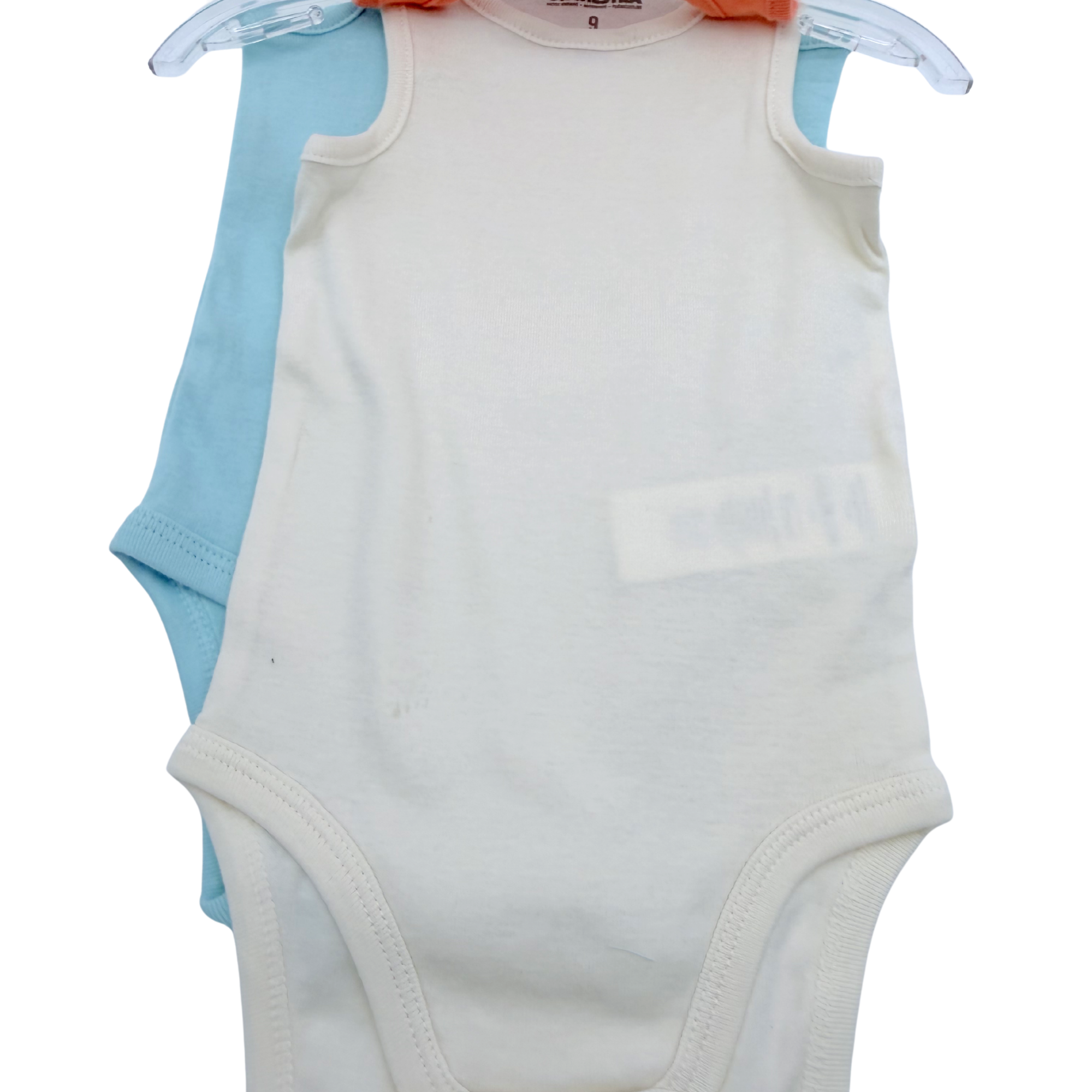 Lot de 3 bodies sans manches - 9 mois