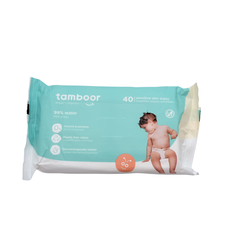 Paquet de 60 lingettes peaux sensibles