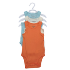 Lot de 3 bodies sans manches - 9 mois