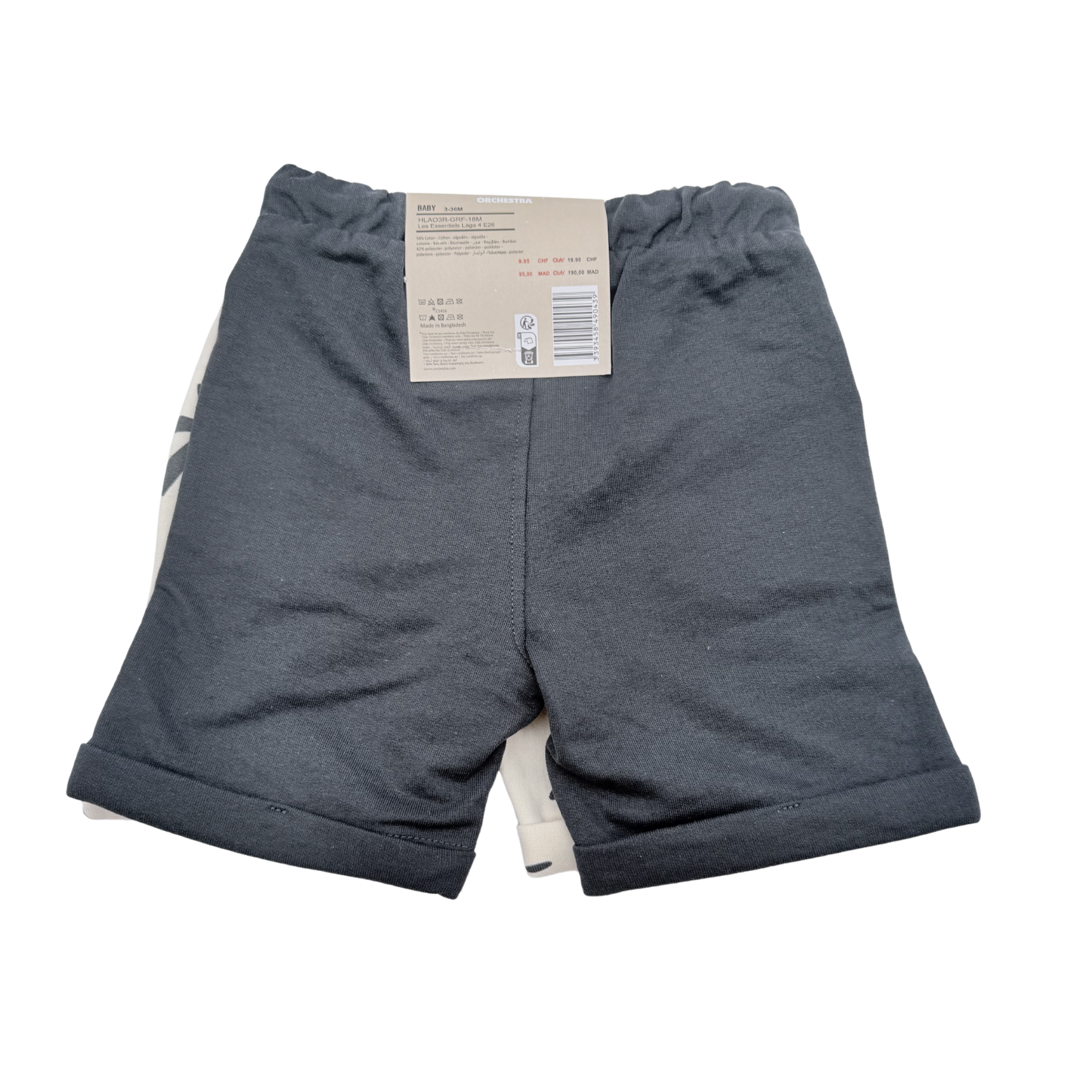 Lot de 2 shorts – 18 mois