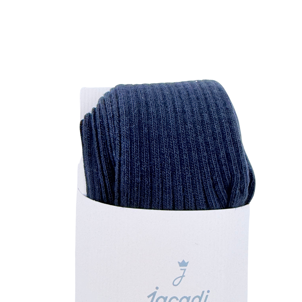 Collant enfant bleu marine uni - 21-22