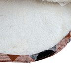 Surchemise bébé à carreaux en flanelle doublée - 6 mois