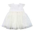 Robe en broderie anglaise et tulle – 12 mois
