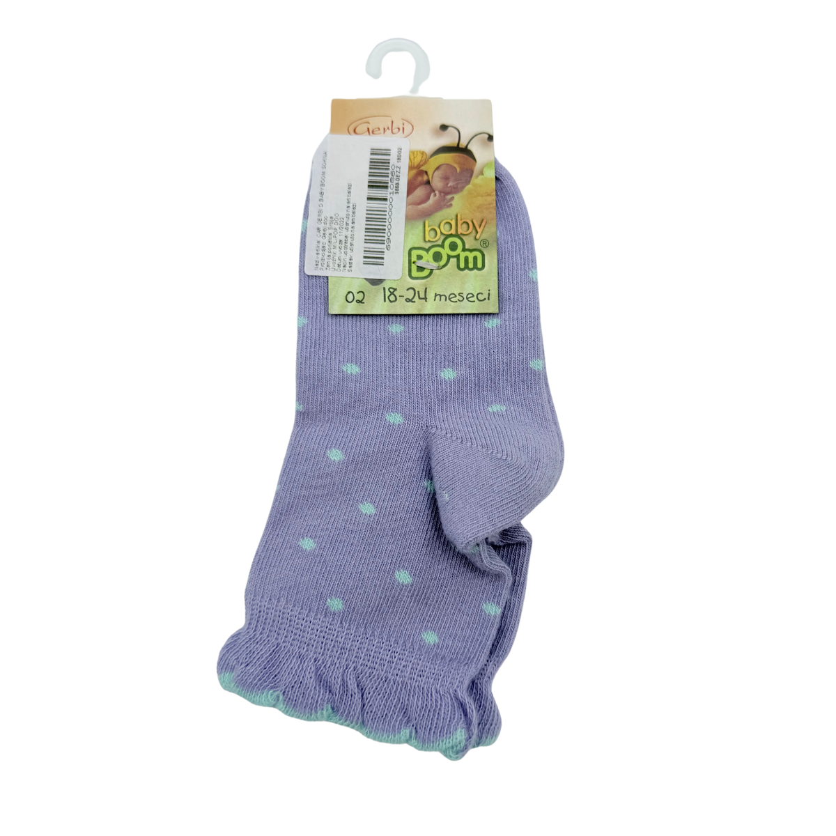 Chaussettes mauves – 18-24 mois