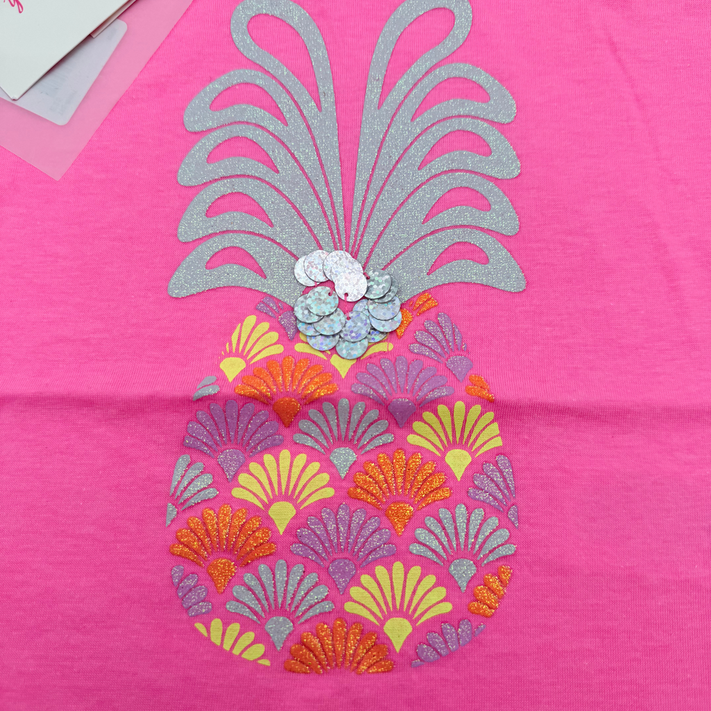 T-shirt manches courtes à motif ananas - 4 ans