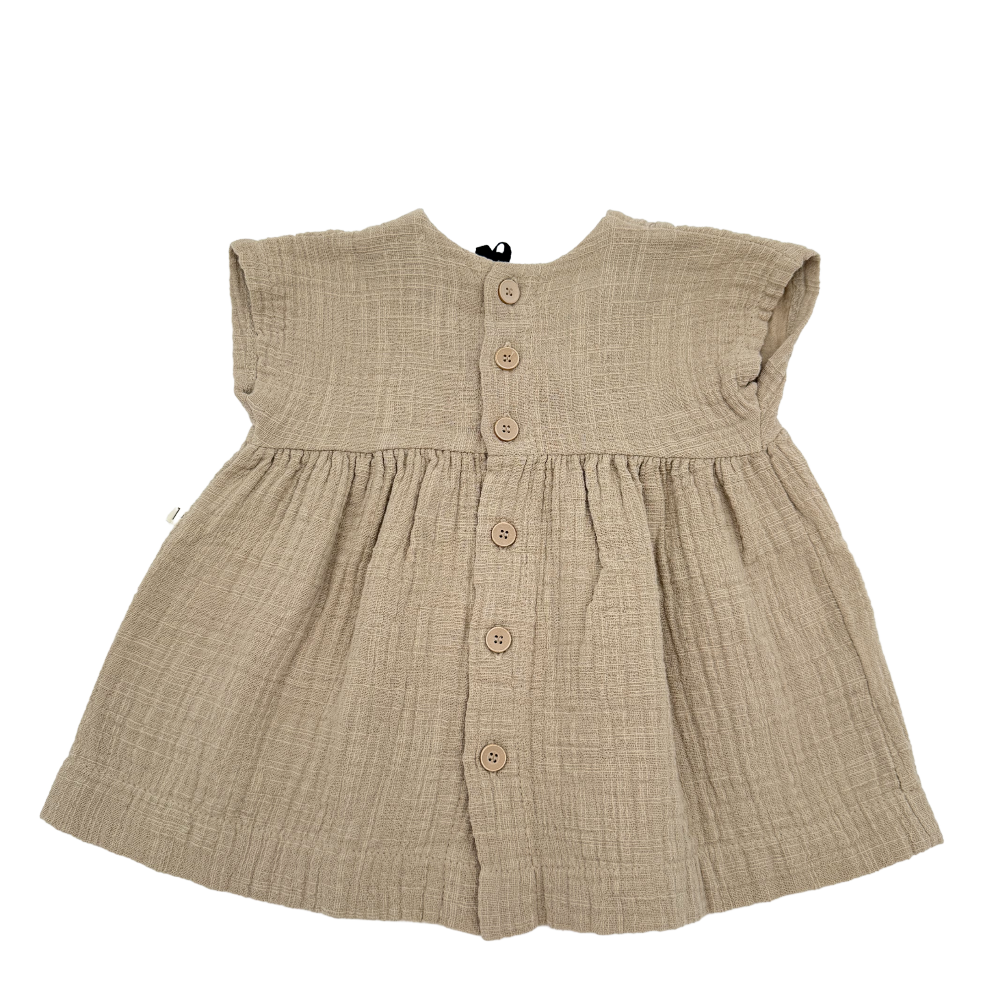 Robe beige — 3 mois
