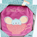 Livre tissu bébé Chez moi !