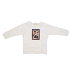 Sweat écru motif illustré — 18 mois