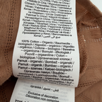 Blouse marron — 4-6 mois