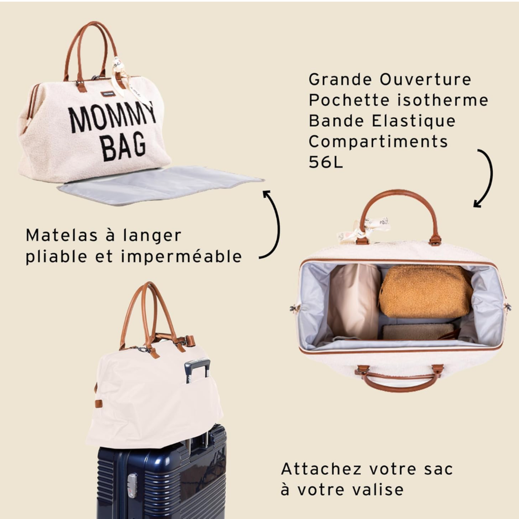 Sac à langer Mommy Bag Teddy