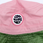 Bob colorblock rose, vert et menthe – 3-6 mois