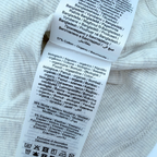 T-shirt beige côtelée — 4 ans