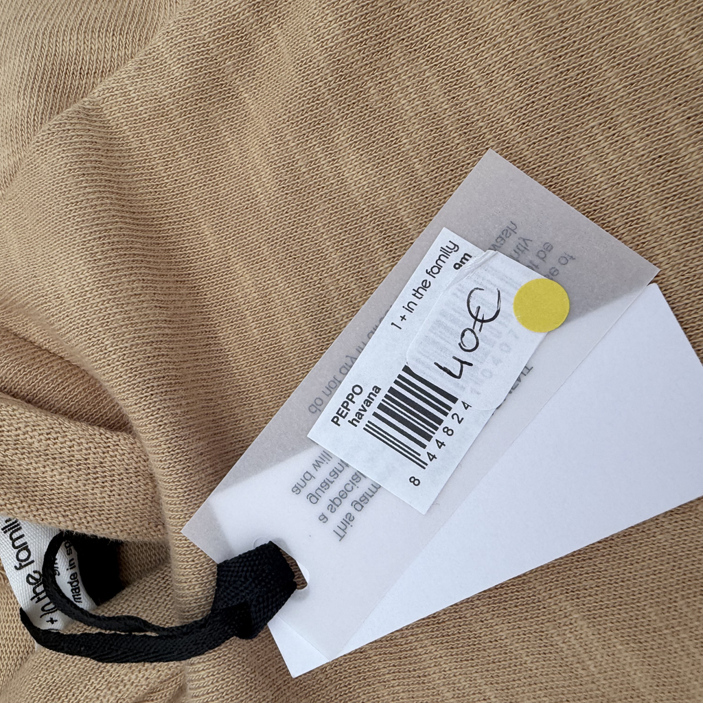 Sweat sans manches à capuche camel — 9 mois