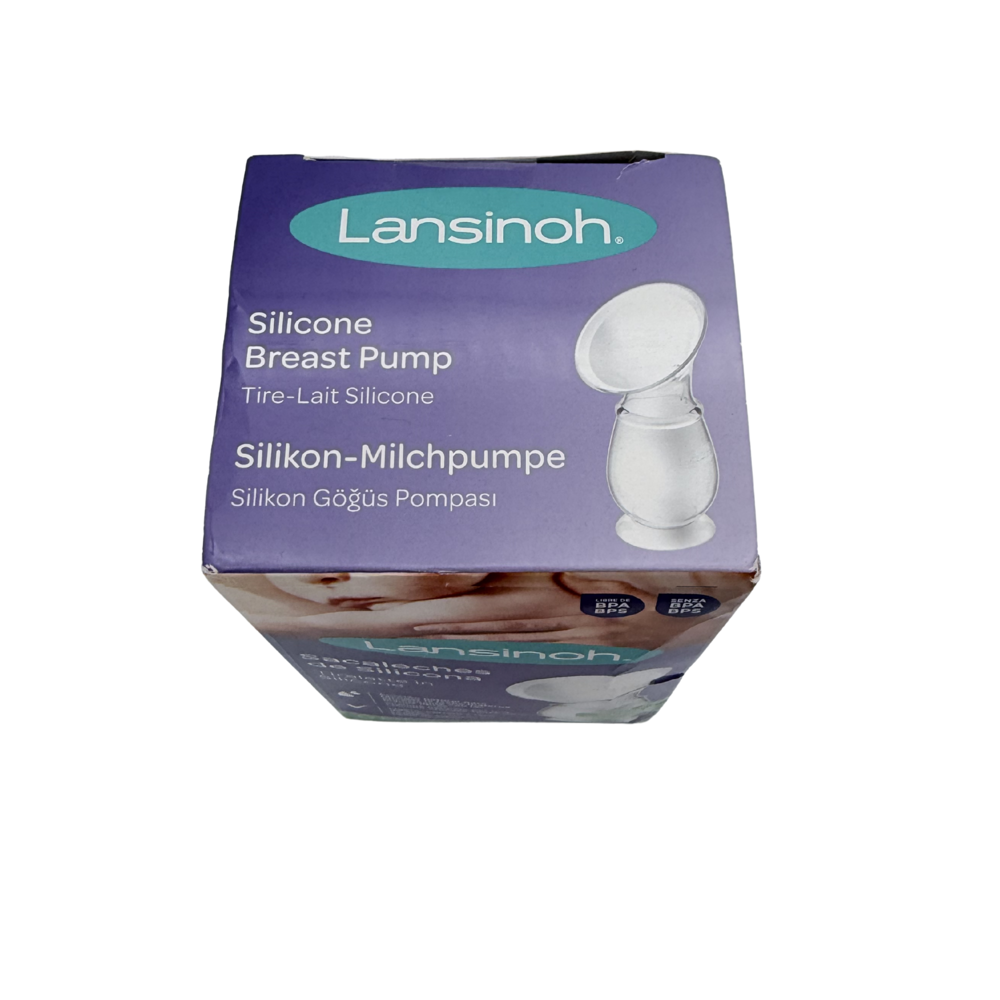 Tire-lait manuel collecteur en silicone
