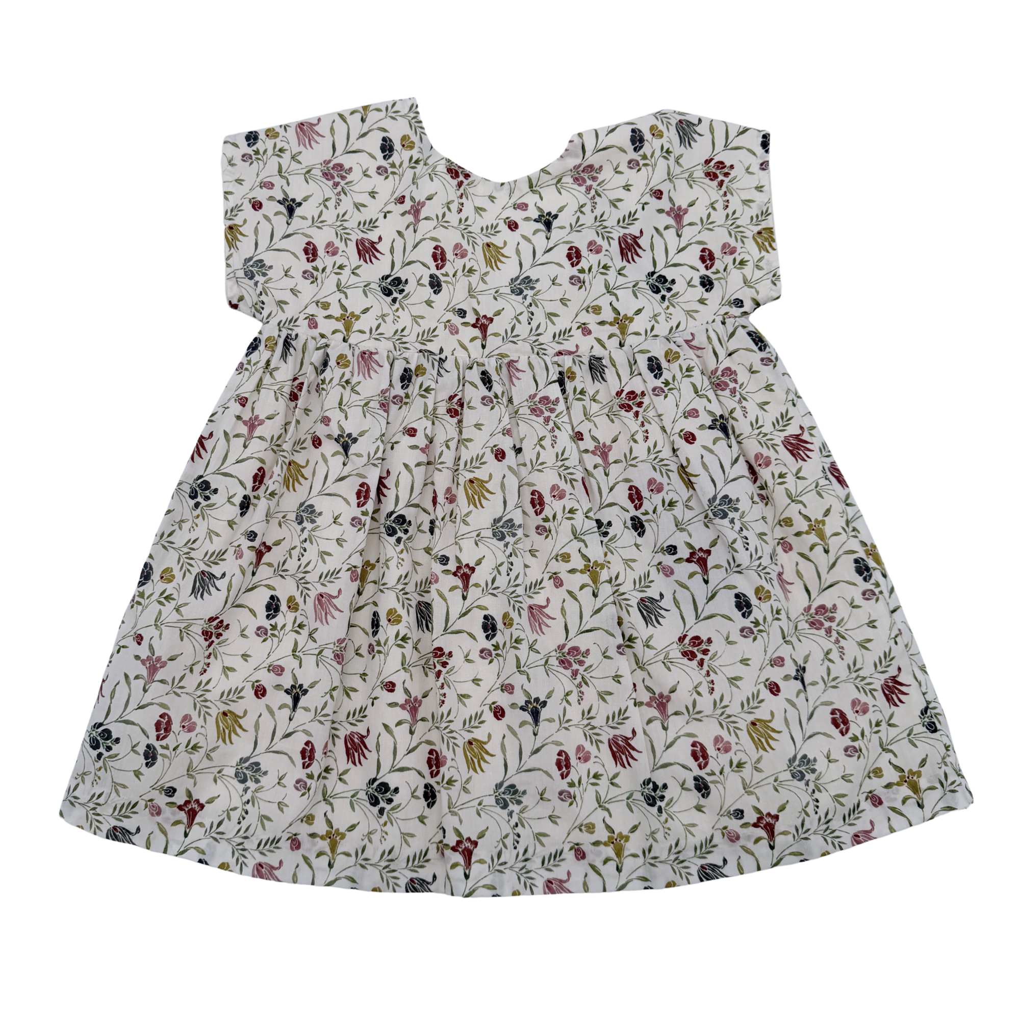 Robe liberty manches courtes — 9 mois