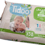 Lingettes bébé compostables pour peaux sensibles - 58