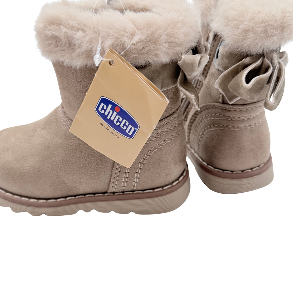 Bottines fourrées beige - 22