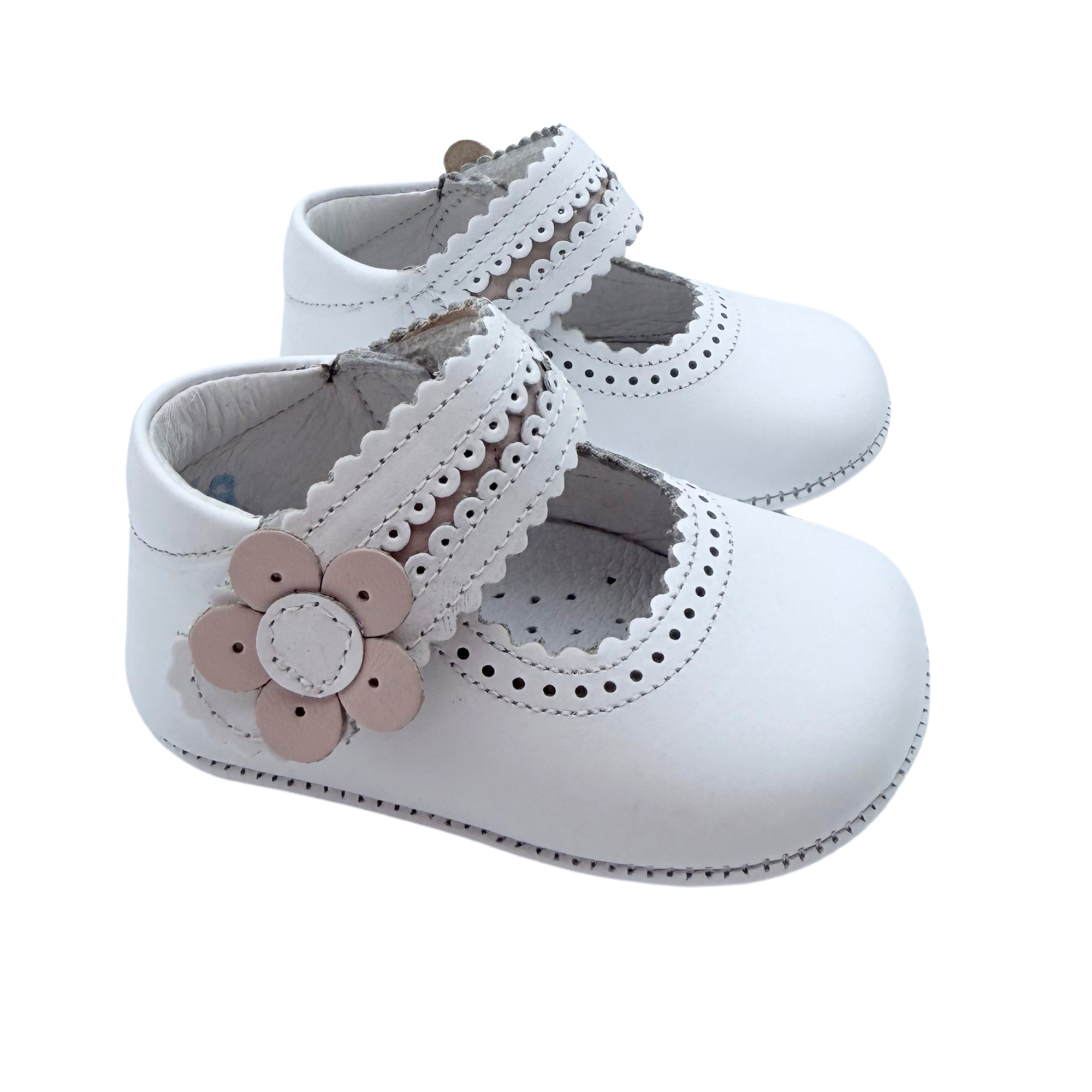 Babies blanches à fleur rose — 17