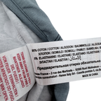 Pyjama zippé gris imprimé oiseaux — 1 mois