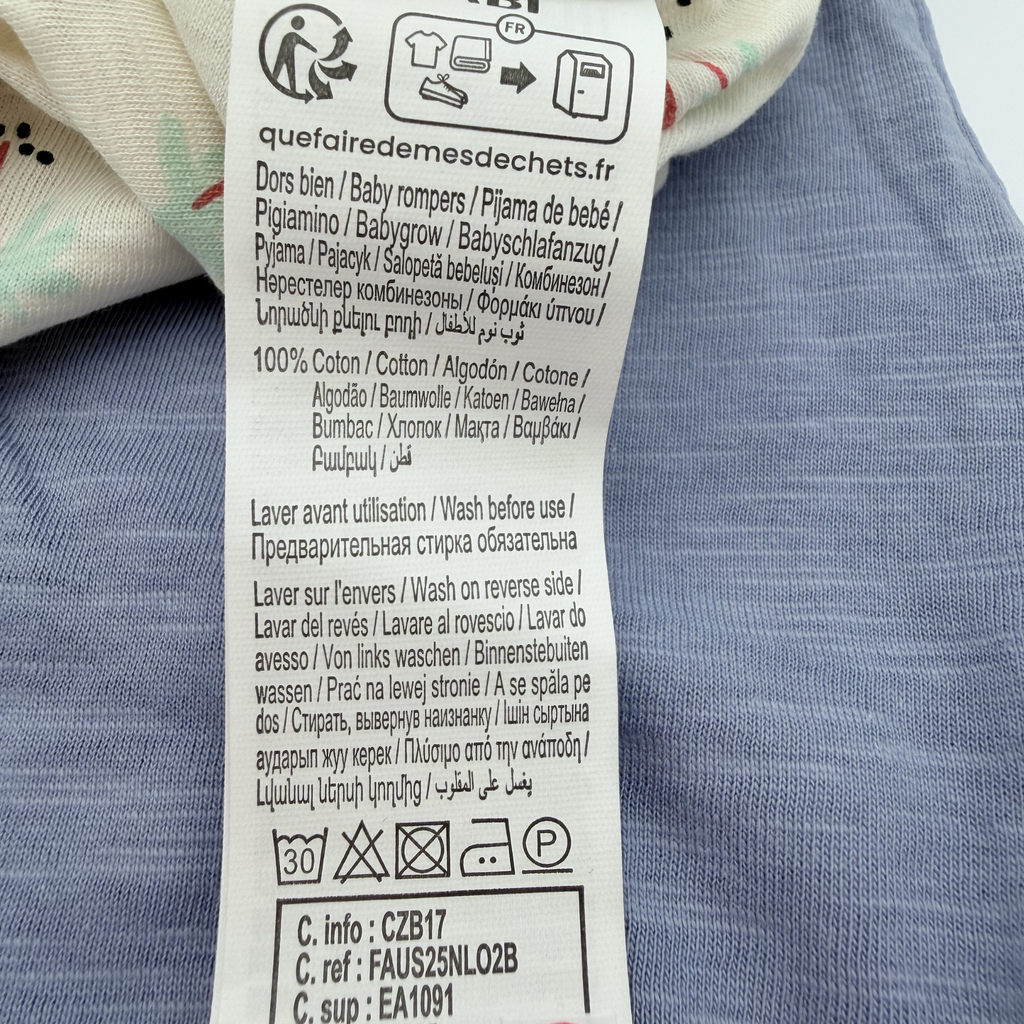Lot de 2 combishorts sans manches — 36 mois