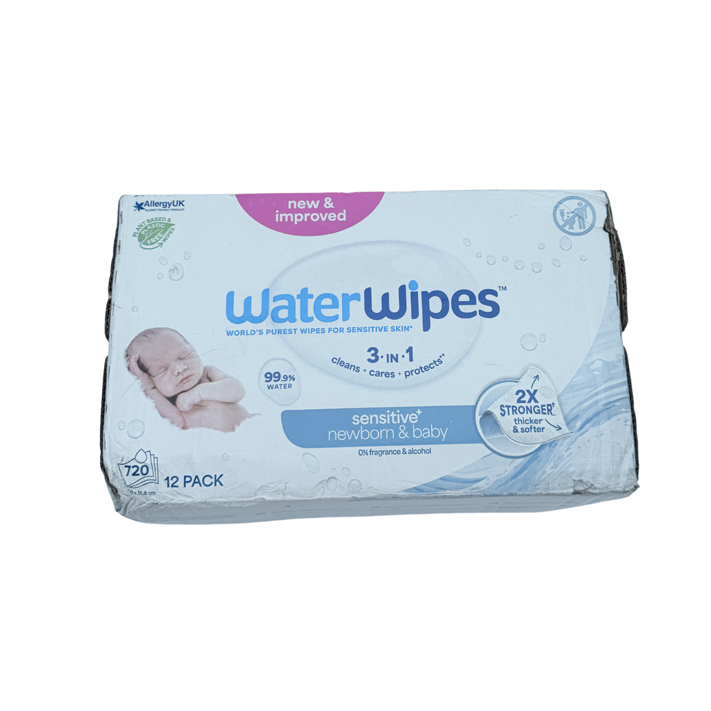 Lingettes bébé sensibles – Lot de 12 paquets (720 lingettes)