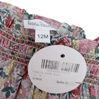 Bloomer fleuri smocké — 12 mois