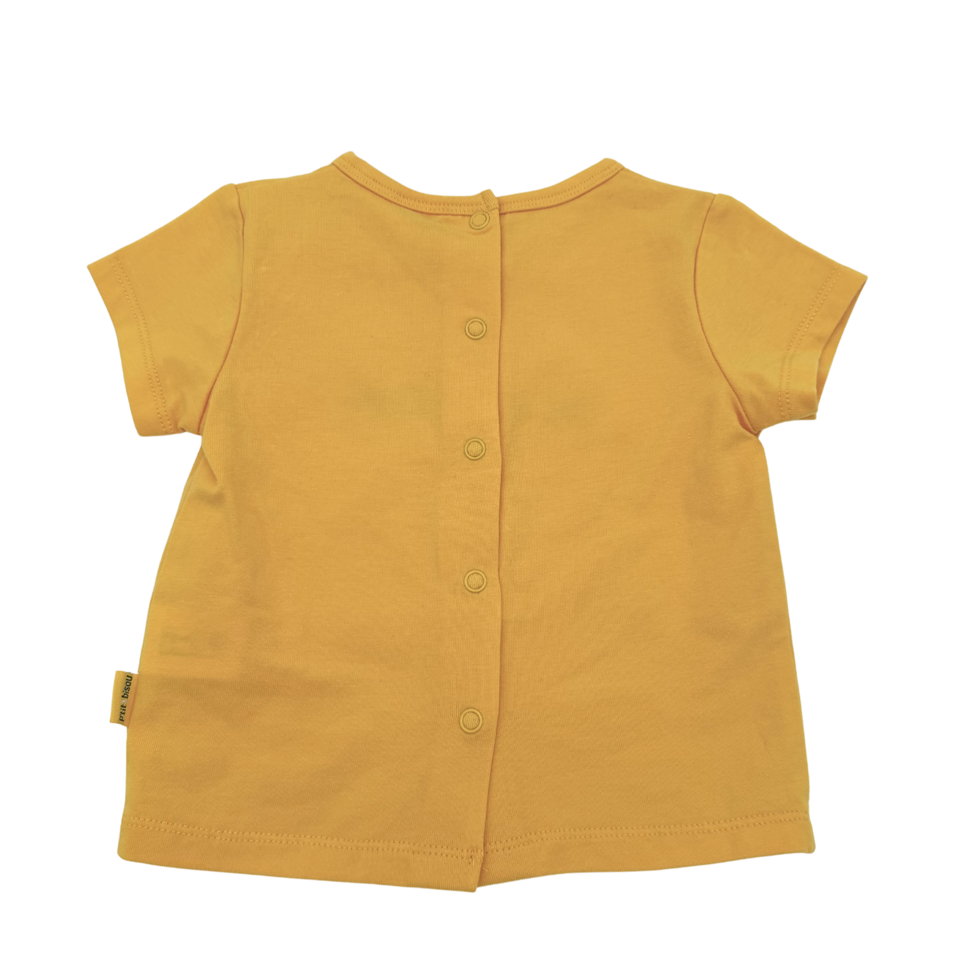 Ensemble t-shirt et short imprimé girafes — 6 mois