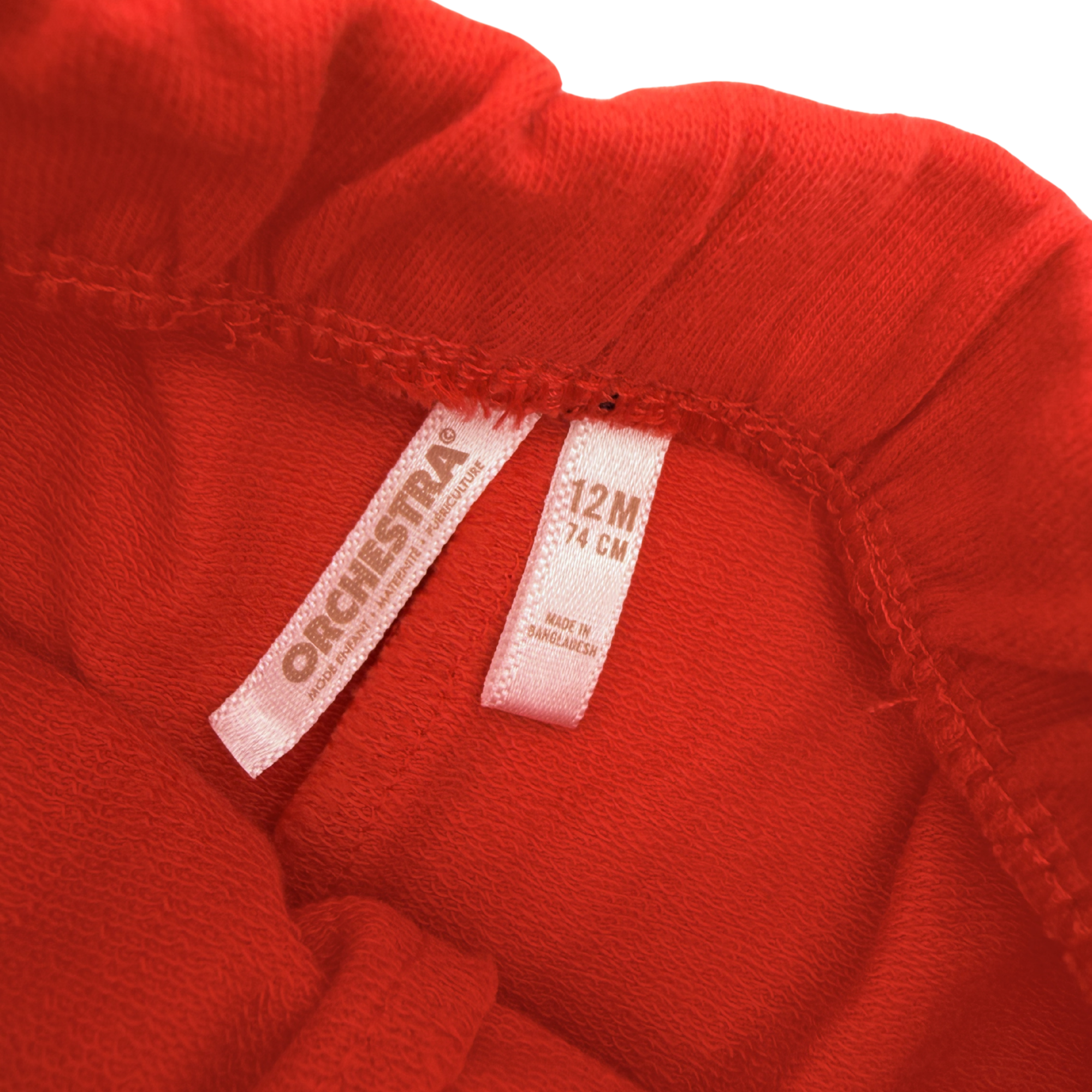 Short molletonné à revers — 12 mois