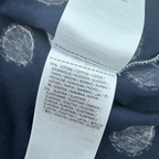Robe à pois bleu marine et blanc — 9 mois