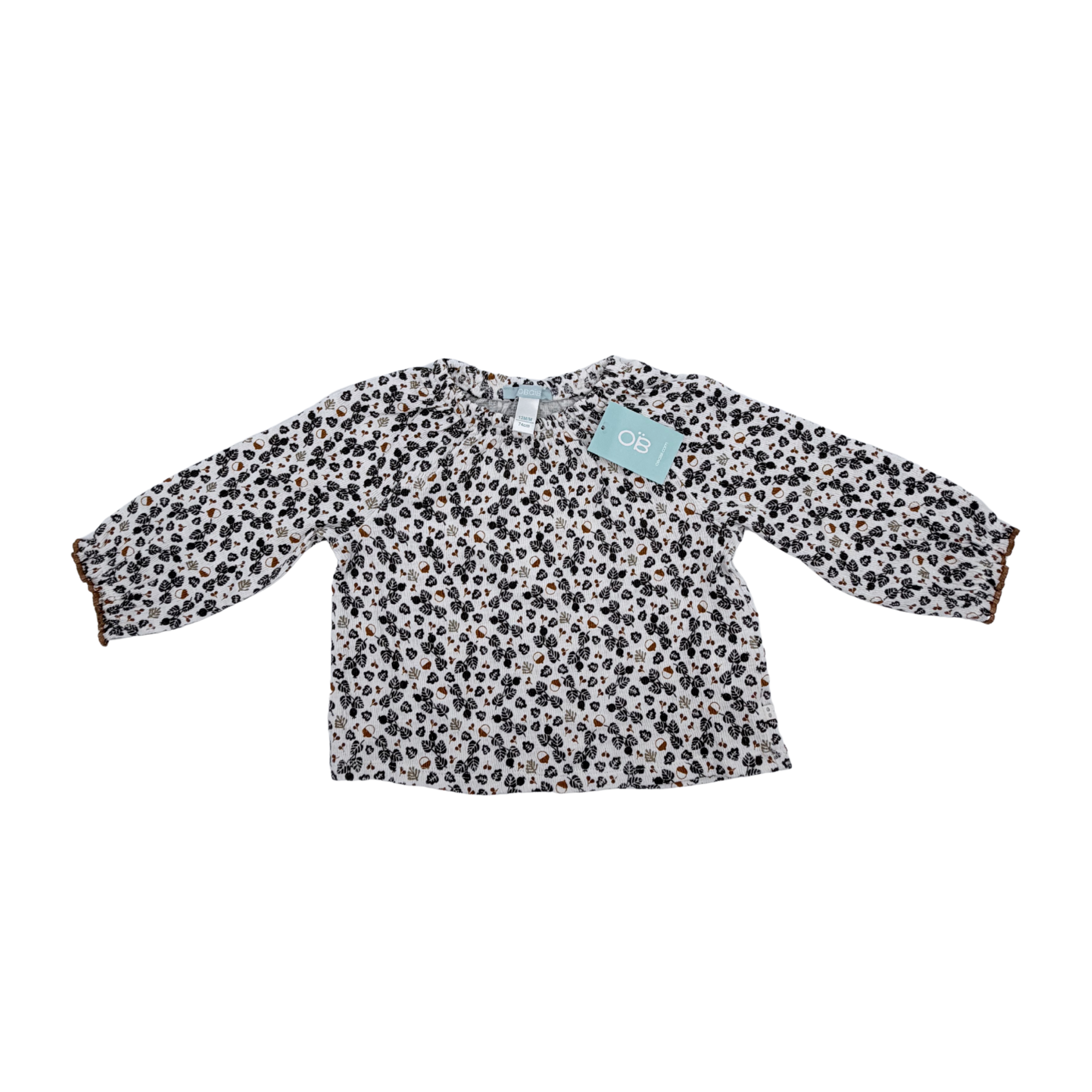 Blouse fleurie — 12 mois