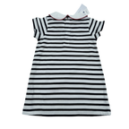 Robe marinière col Claudine — 24 mois