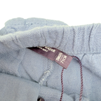 Pantalon enfant bleu léger brodé - 9 mois