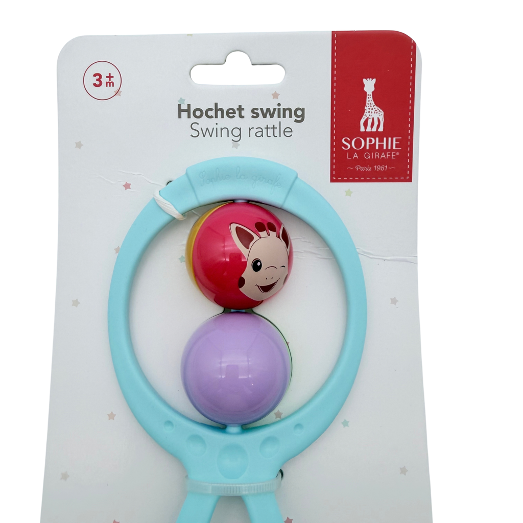 Hochet swing bébé à billes – Dès 3 mois