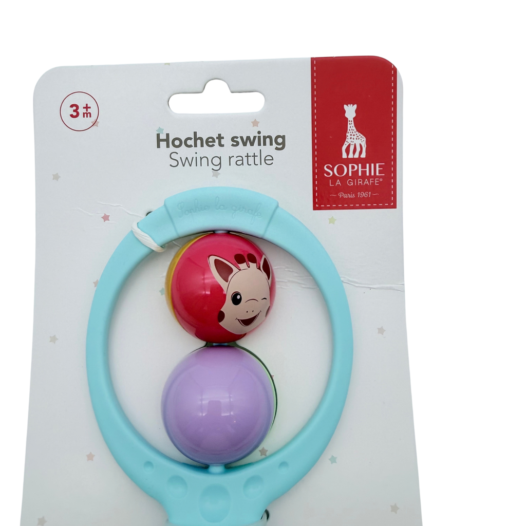 Hochet swing bébé à billes – Dès 3 mois