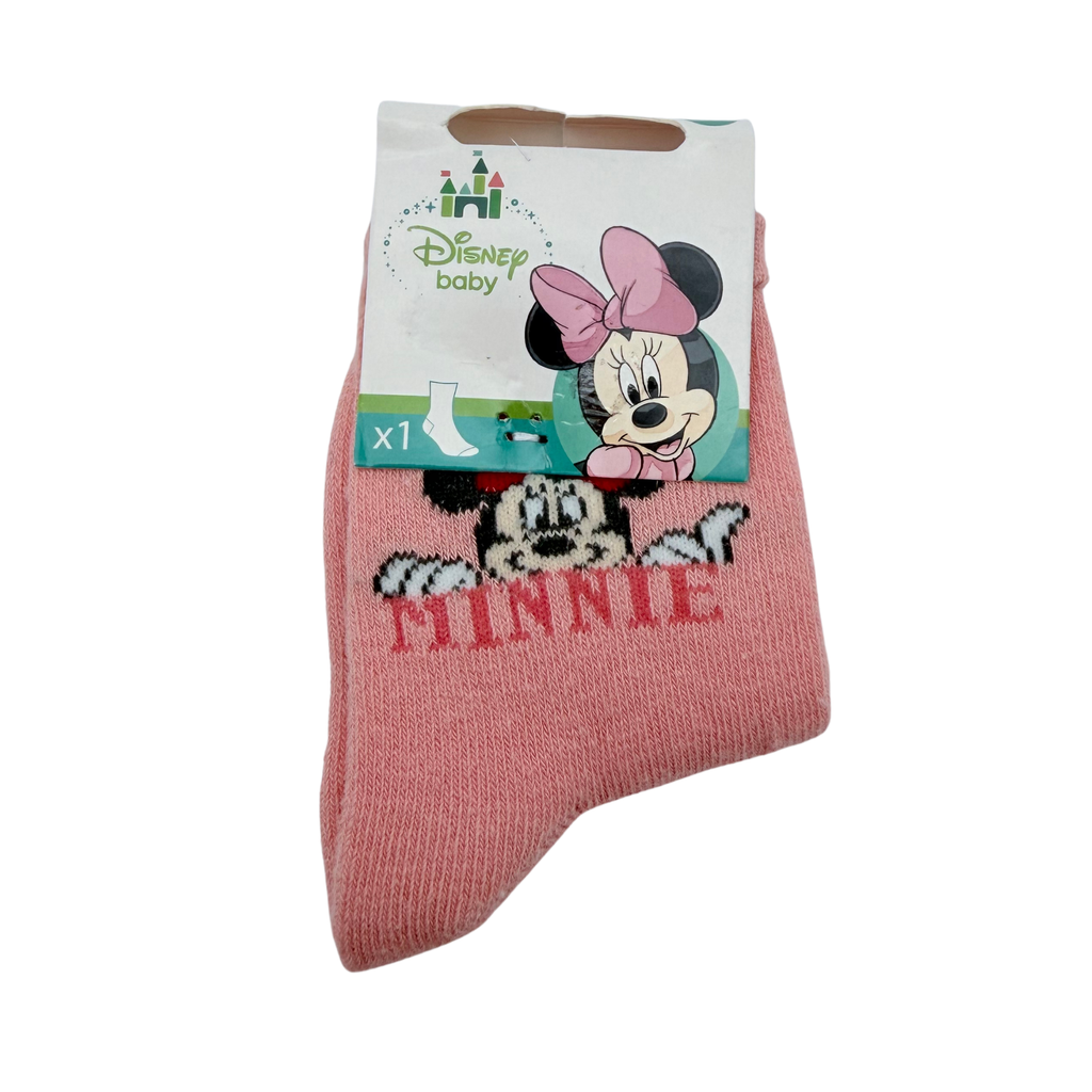Chaussettes roses Minnie Mouse - 19-22